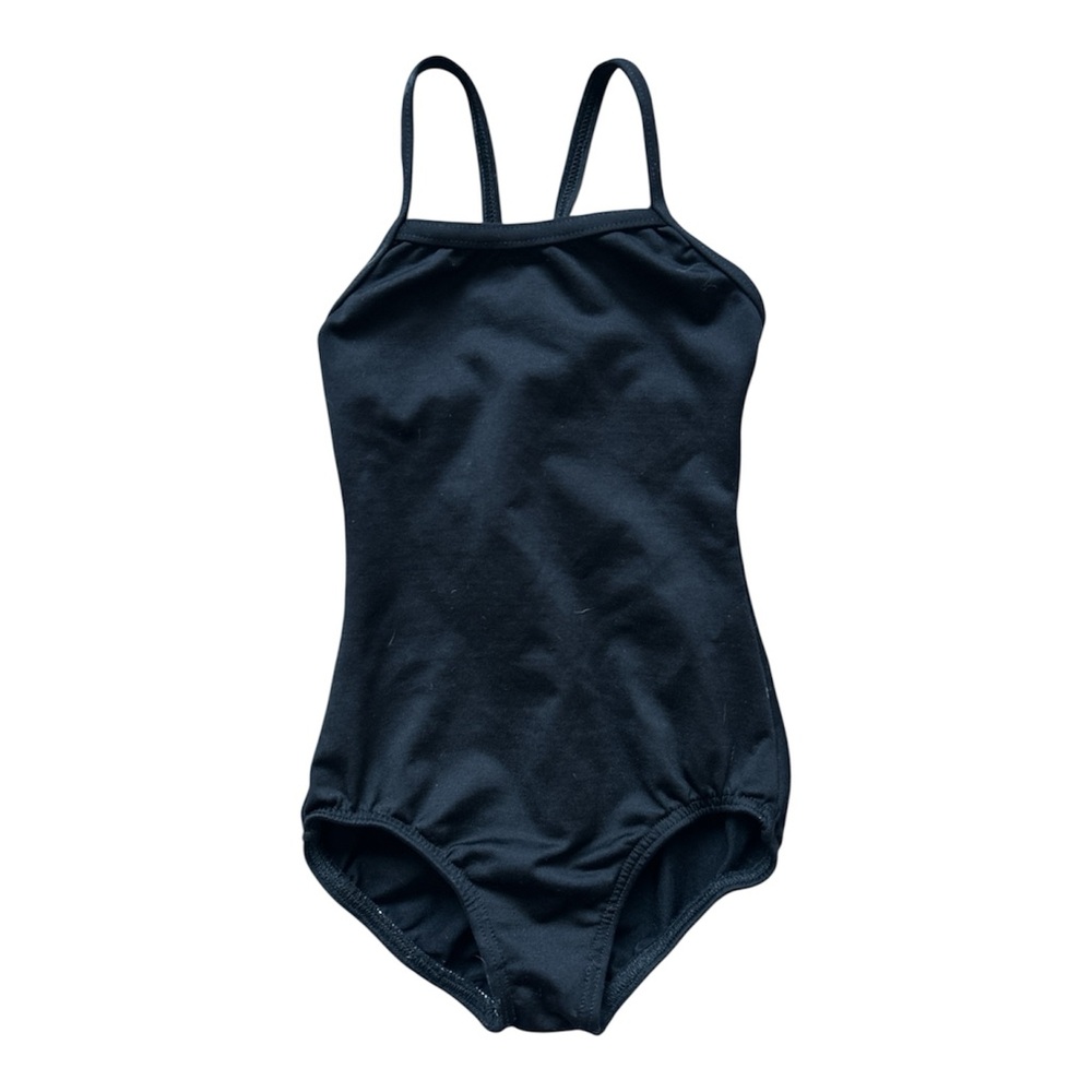 Motionwear Racerback Camisole Leotard Black Kids